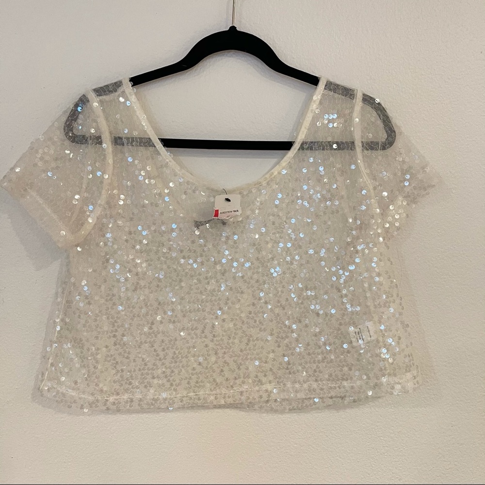 Sequin blouse